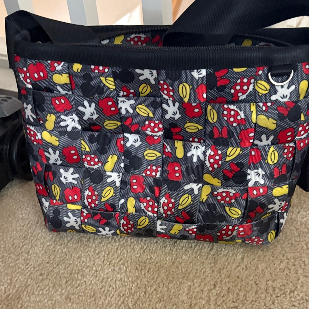 Please read description! Disney  Harvey’s Mickey Mouse Patterned Tote Bag - Picture 2 of 5